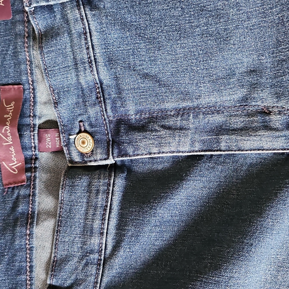 Gloria Vanderbuilt Amanda Blue Jeans - Picture 2 of 10